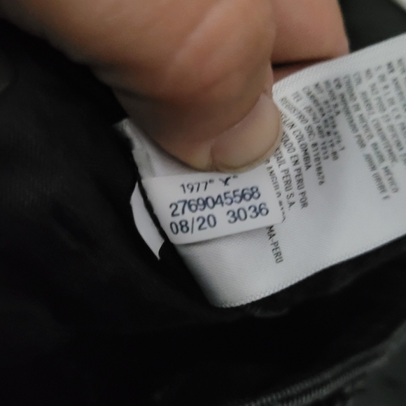 AMERICAN EAGLE | Mom Jean high waist destroyed distressed denim jeans - Picture 9 of 9